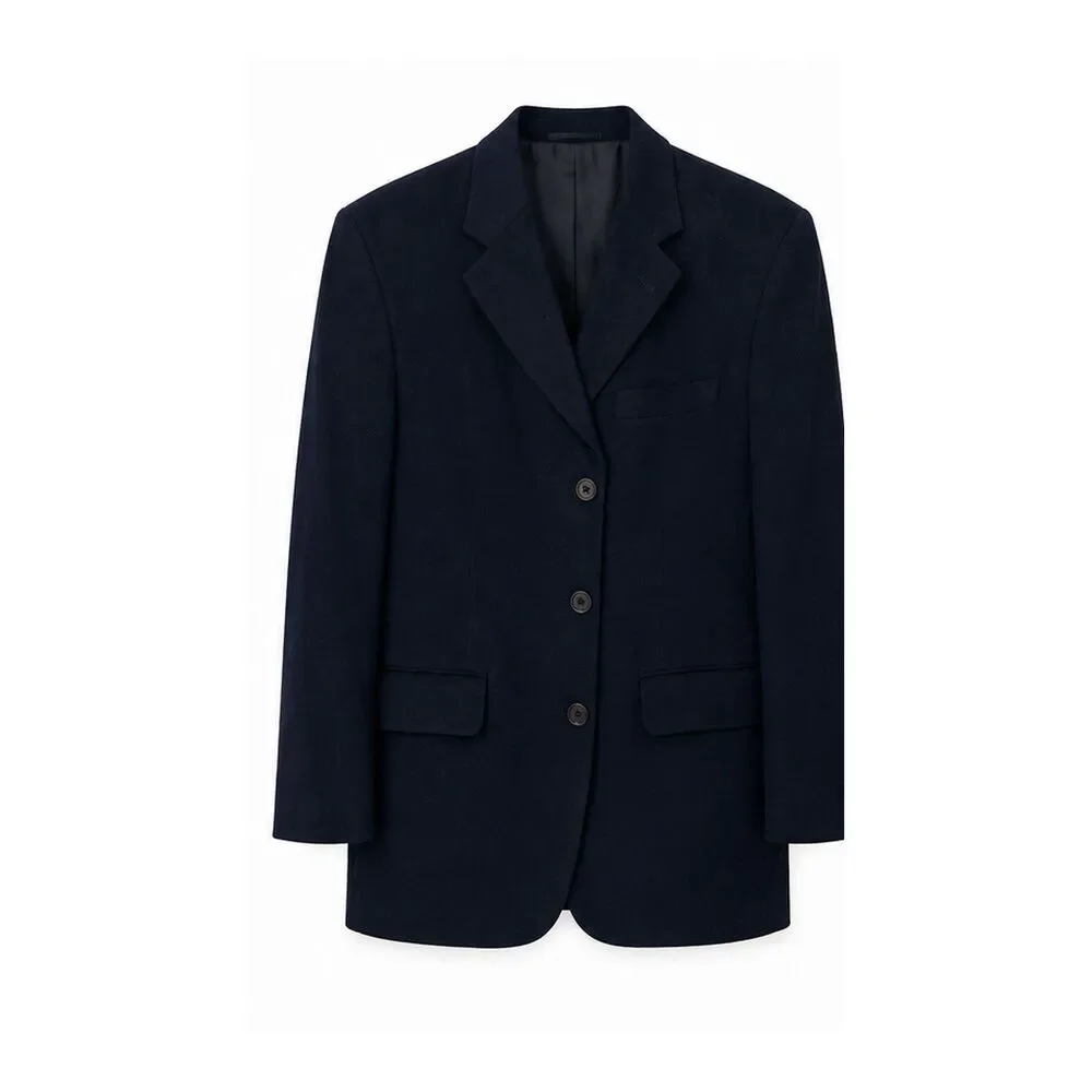 Alfani Men’s Navy Blazer 38S Rayon Polyester 3 Button NWOT